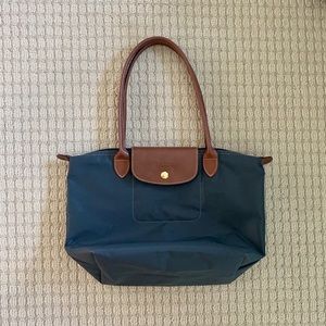 Small Le Pliage Nylon Shoulder Tote - LONGCHAMP